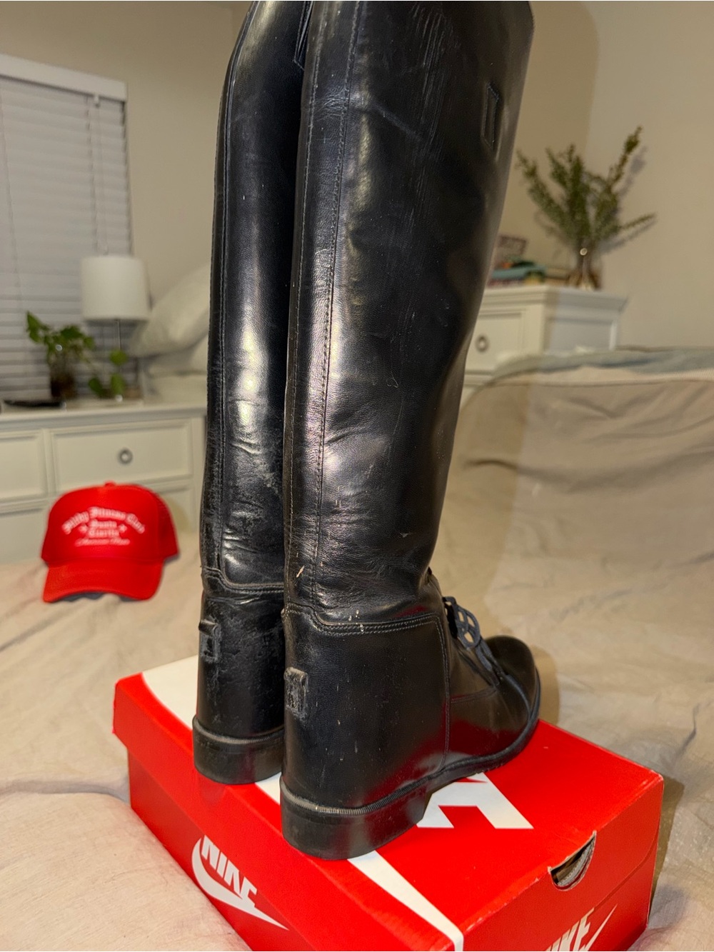 Vintage Colt Cromwell Riding Boots Black Knee High size 7 - Picture 7 of 10